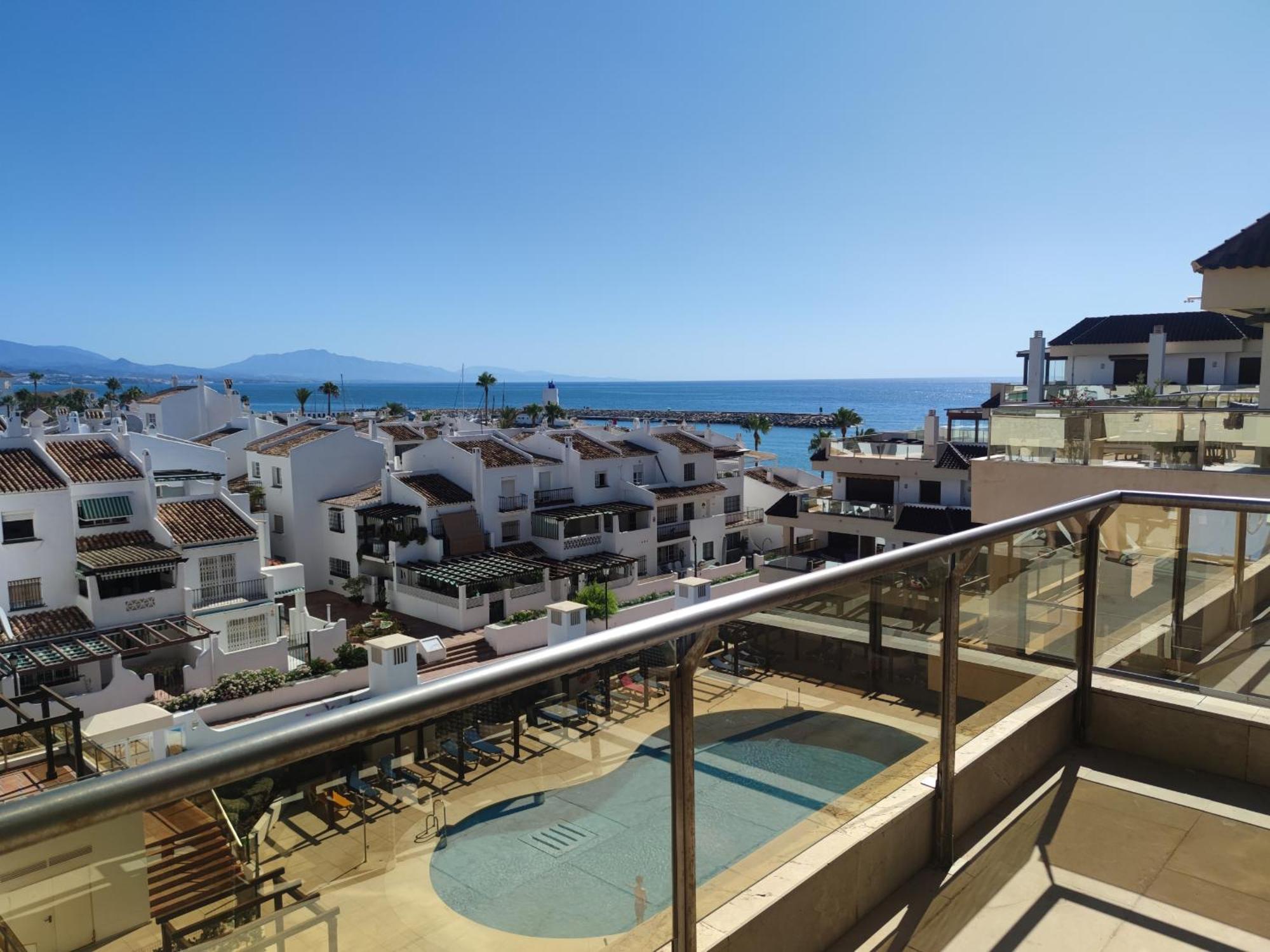 Lovely Apartment With Pool & Sea Views - Marina Del Castillo 2129 Manilva Εξωτερικό φωτογραφία